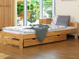 Łóżko drewniane Niwa 90x200 olcha