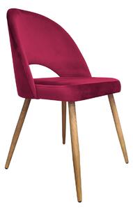 Krzesło Polo noga dąb MG31 czerwony