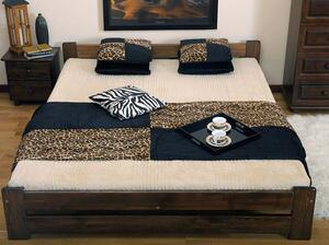 Łóżko drewniane Niwa 120x200 orzech