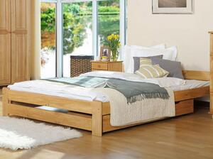 Łóżko drewniane Niwa 120x200 olcha