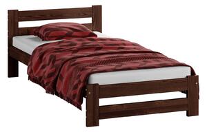 Łóżko drewniane Kada 80x200 eko orzech