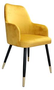 Krzesło WESTA noga czarna/złota MG15