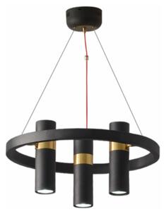 Torch Ring Mini - 3 reflektory - żyrandol 45cm