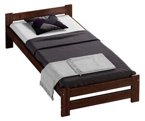 Łóżko drewniane Inter 80x200 eko orzech