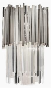Pipe Organ Wall M Chrome - kinkiet kryształowy 45cm