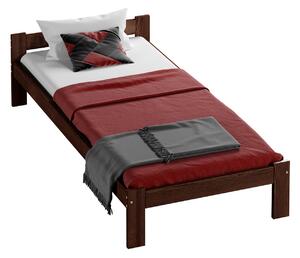 Łóżko drewniane Naba 80x200 eko orzech