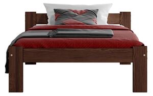 Łóżko drewniane Naba 80x200 eko orzech