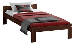 Łóżko drewniane Naba 90x200 eko orzech