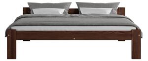 Łóżko drewniane Naba 135x200 Orzech
