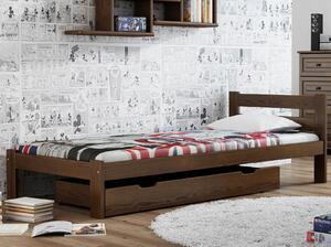 Łóżko drewniane Mato 80x200 eko orzech