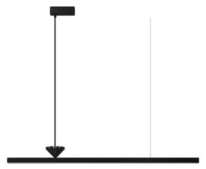 Linear 2 - minimalistyczna lampa LED czarna 88cm