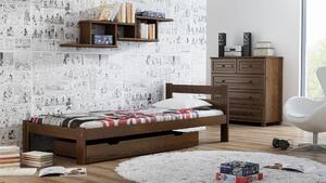 Łóżko drewniane Mato 80x200 eko orzech