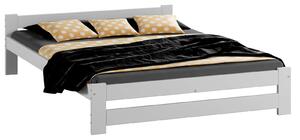 Łóżko drewniane Inter 140x200 eko białe