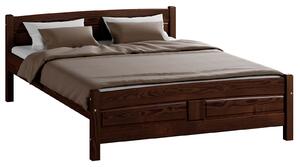 Łóżko drewniane Julia 140x200 ORZECH