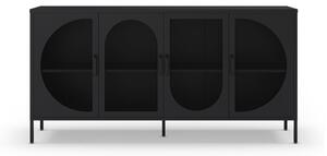 Czarna komoda 160x90 cm Tayra – Marckeric