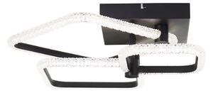 Brilliant Brilliant - ściemnialna lampa sufitowa LED AYDIN 34W/230V czarna + pilot BI0227