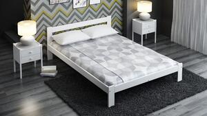 Łóżko drewniane Mato 140x200 białe