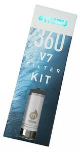 Kubek termiczny z filtrem do wody V7 650 ml MIZU 360 Everyday Kit (biały) nanotechnologia NASA