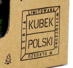 Kubek Polski Wędkarski emaliowany 350 ml (biały)