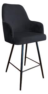 Hoker krzesło barowe Westa podstawa czarna MG19