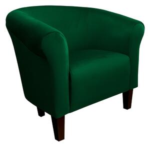 Fotel Milo MG 25 nogi venge zieleń butelkowa