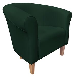 Fotel Milo D6 zielony nogi 15 buk