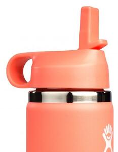 Kubek termiczny dla dzieci Hydro Flask Kids Straw Lid 355 ml (hibiscus) pomarańczowy