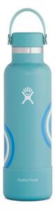 Butelka termiczna Hydro Flask 621 ml Flex Cap z podkładką Boot (turkusowy) Bayou #RefillForGood