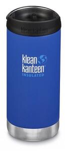 Kubek termiczny Klean Kanteen TKWide 355 ml Cafe Cap (deep surf) niebieski