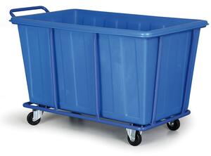 Uniwersalny mobilny wózek do zbierania odpadów, 450 L, nośność 100 kg