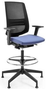 Wysokie krzesło do biurka LightUp Net - Profim