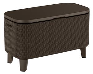 Stolik ogrodowy z pojemnikiem na lód 83.5x40.5 cm Bevy – Keter