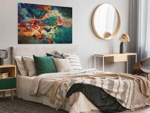 Archipelag marzeń - nowoczesny obraz na płótnie - 120x80 cm