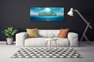 Obraz Canvas Wyspa Morze Krajobraz