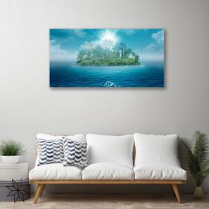 Obraz Canvas Wyspa Morze Krajobraz