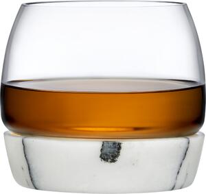 Szklanka do whisky Chill z marmurową podstawą