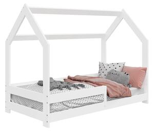Łóżko Domek dziecięce 160x80 dla dzieci białe D5