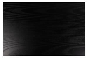 Czarna witryna Actona Seaford, 152,4x86,4 cm