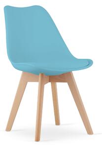 Krzesło skandynawskie niebieskie 53E-7