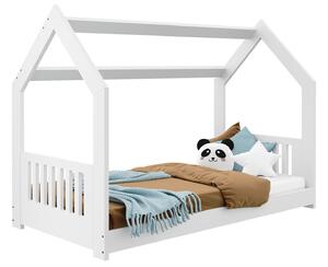 Łóżko Domek dziecięce 160x80 dla dzieci białe D2E