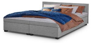 Łóżko z pojemnikiem i materacem MUKKE 160x200 kolor do wyboru