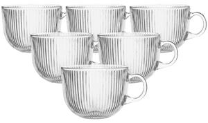 Altom Kubek szklany Selena, 510 ml, zestaw 6 szt