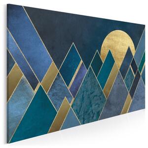 Egipskie noce - nowoczesny obraz na płótnie - 120x80 cm