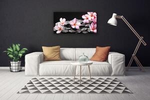Obraz Canvas Kwiat Plumeria na Ścianę