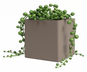 Doniczka z plastiku z recyklingu Oslo – Artevasi