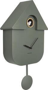 Zegar ścienny z kukułką Modern Cuckoo zielony