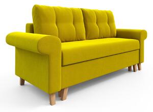 EMWOmeble Sofa 2 osobowa rozkładana 180x90 OSLO / Tkanina Rico 10