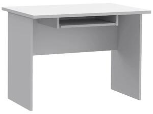 Białe minimalistyczne biurko do komputera 100 cm S9-S26