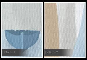 Błękitne regaty - nowoczesny obraz na płótnie - 120x80 cm