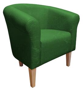 Fotel Milo AL13 zielony nogi 20 buk